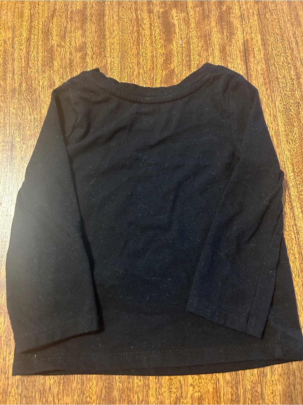 Cat and Jack 12m black long sleeve shirt